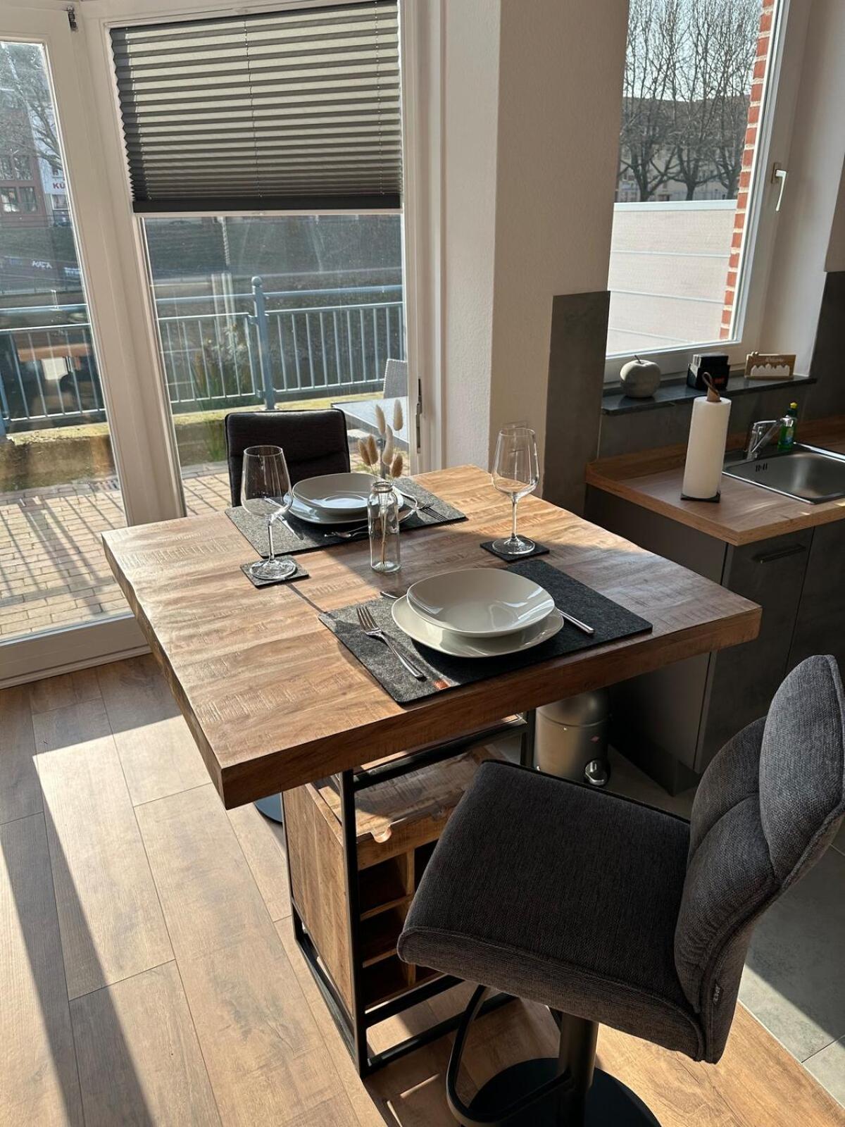 Terrassenwohnung An Der Kleinen Weser Appartement